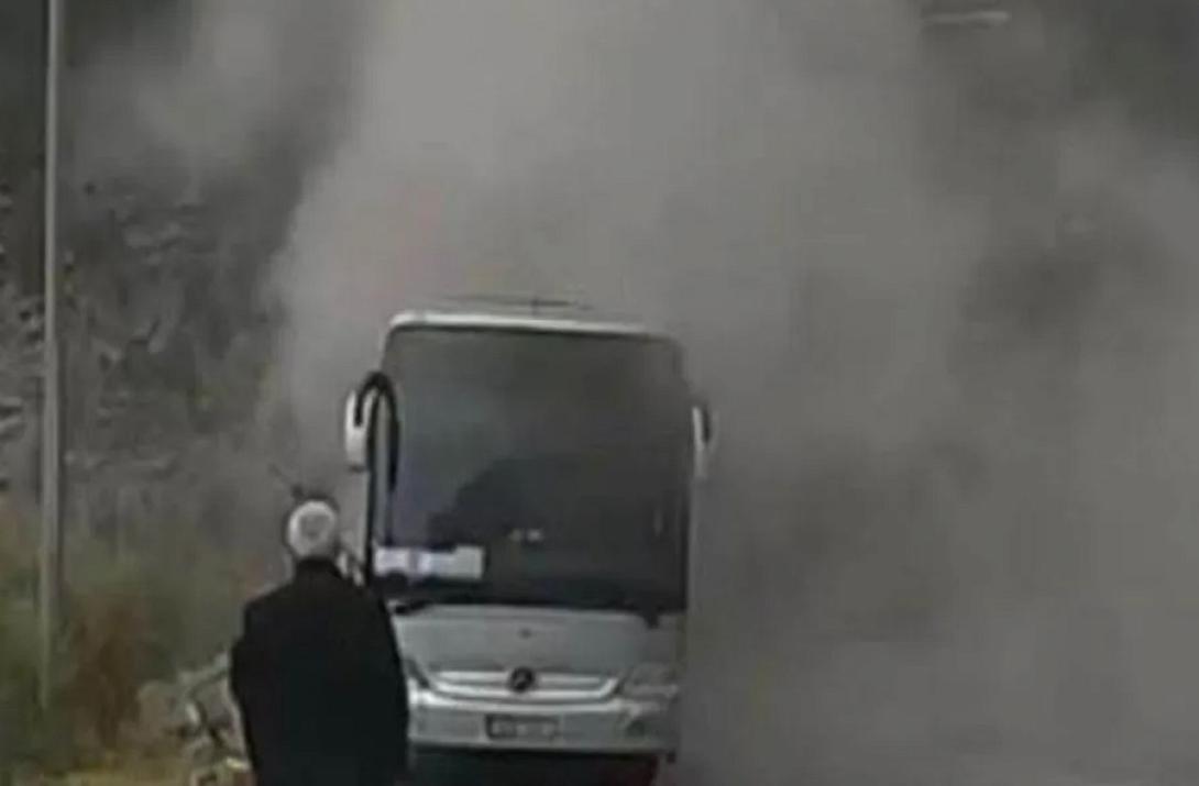 φωτιά λεωφορείο