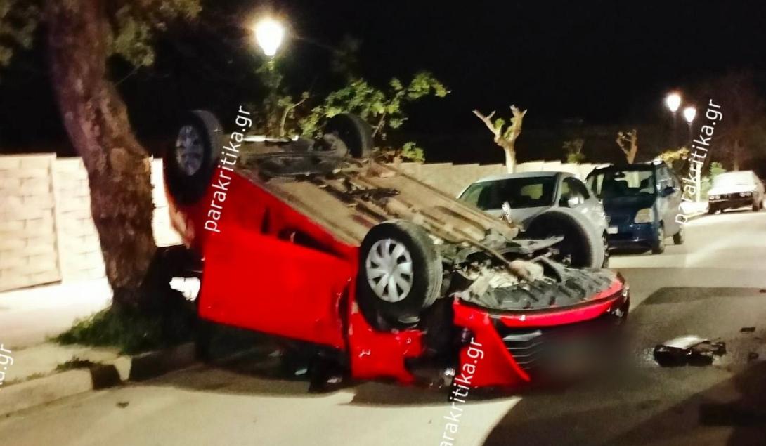 τροχαίο χανιά