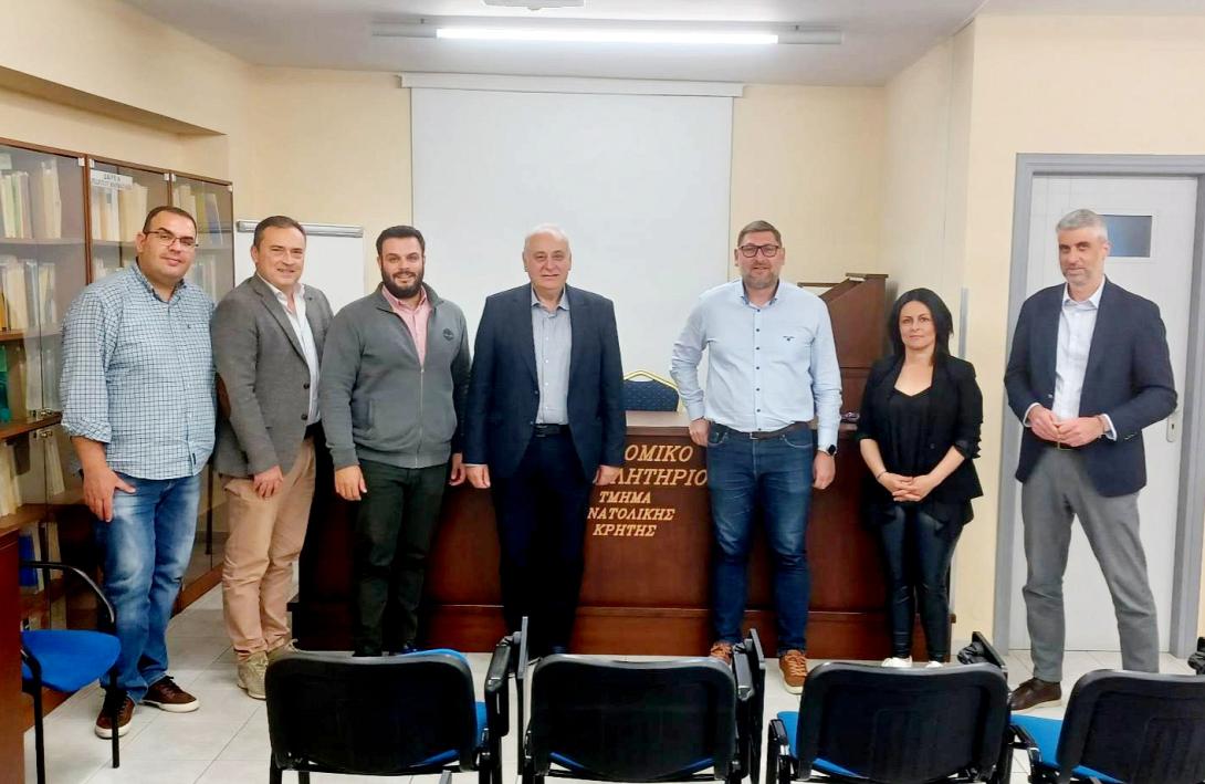 Παύλος Μπαριτάκης: Συνάντηση με τον πρόεδρο και τα μέλη του ΟΕΕ/ΤΑΚ