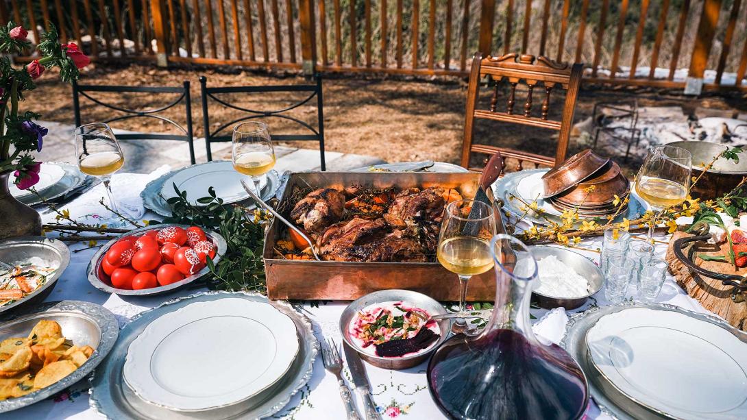 πασχαλινό τραπέζι