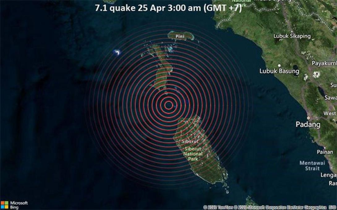σεισμός ινδονησία