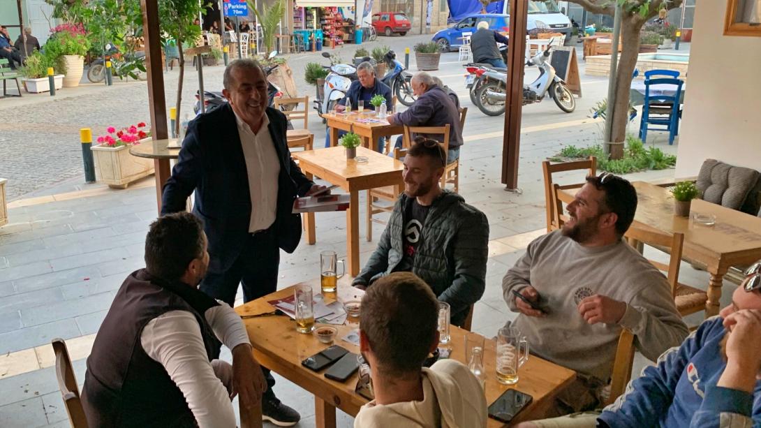 Περιοδεία του Σωκράτη Βαρδάκη σε χωριά των Δήμου Φαιστού και σε Δημόσιες Υπηρεσίες