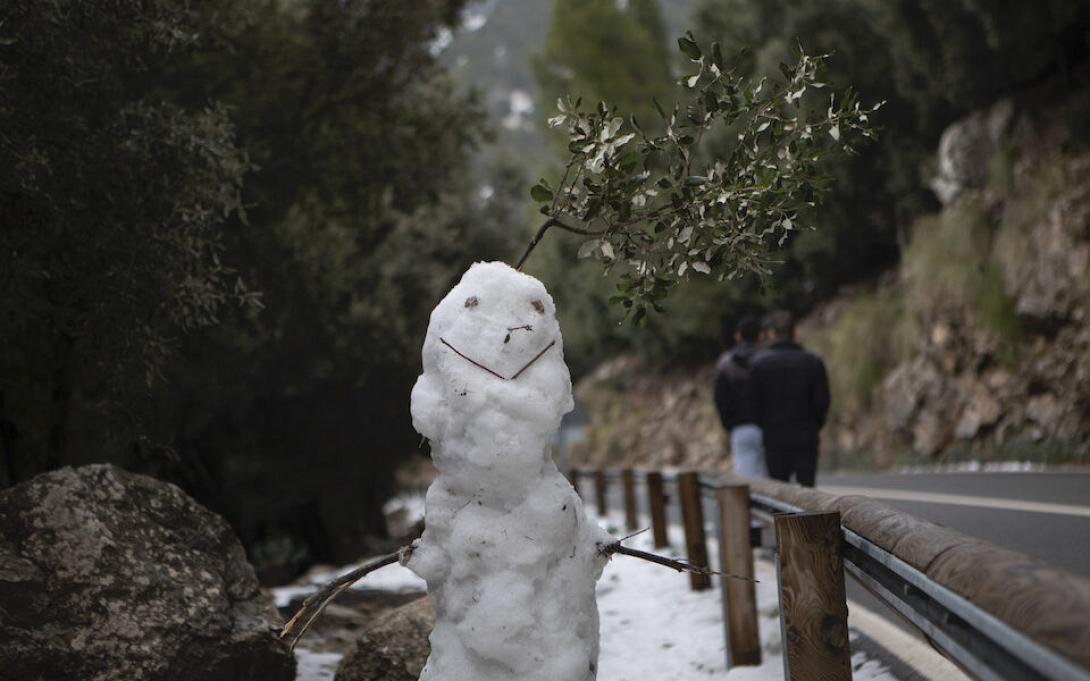 χιονι Ισπανια