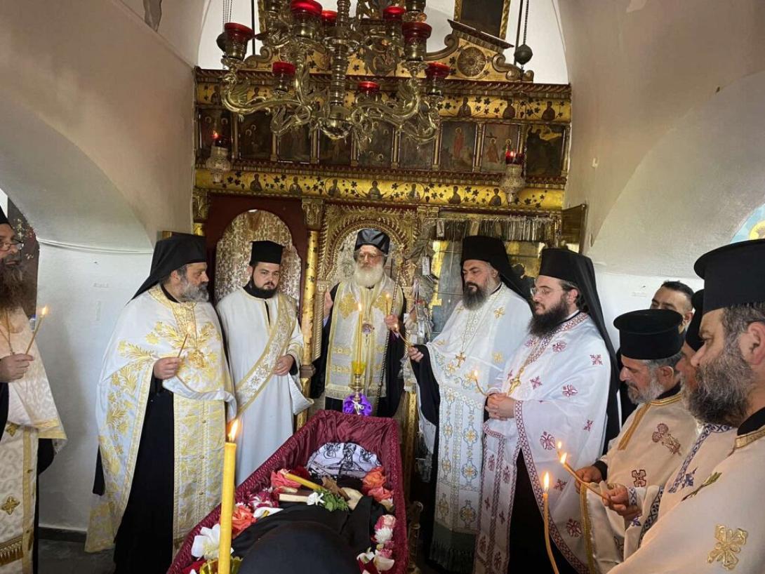 κηδεία ηγουμενης βονη