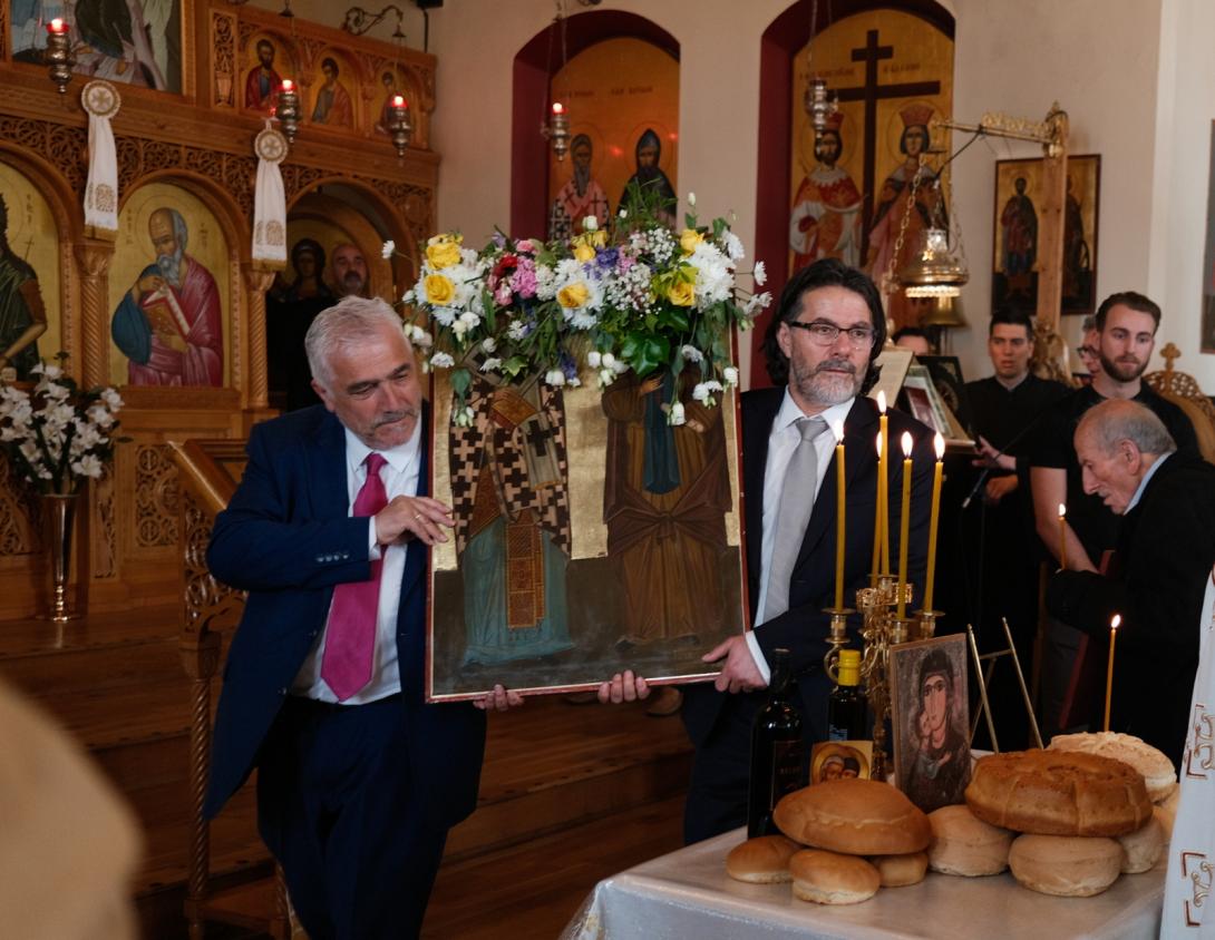 Η πανήγυρις των Αγίων Κυρίλλου και Μεθοδίου στο Mansfield