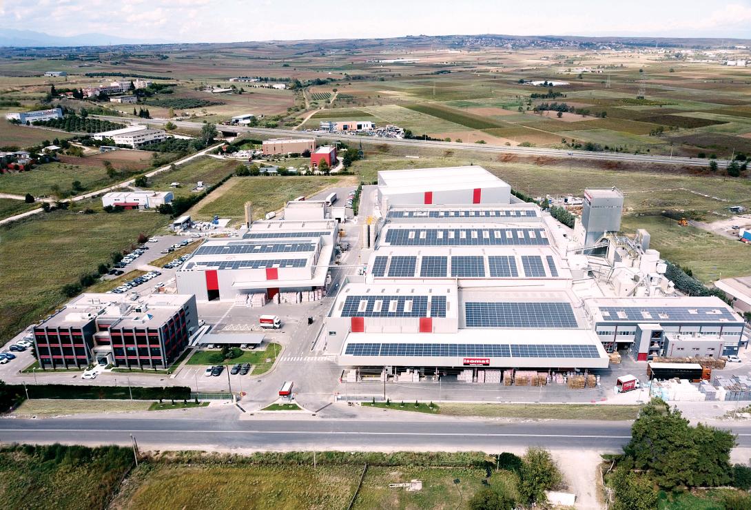 ISOMAT, εγκαταστάσεις