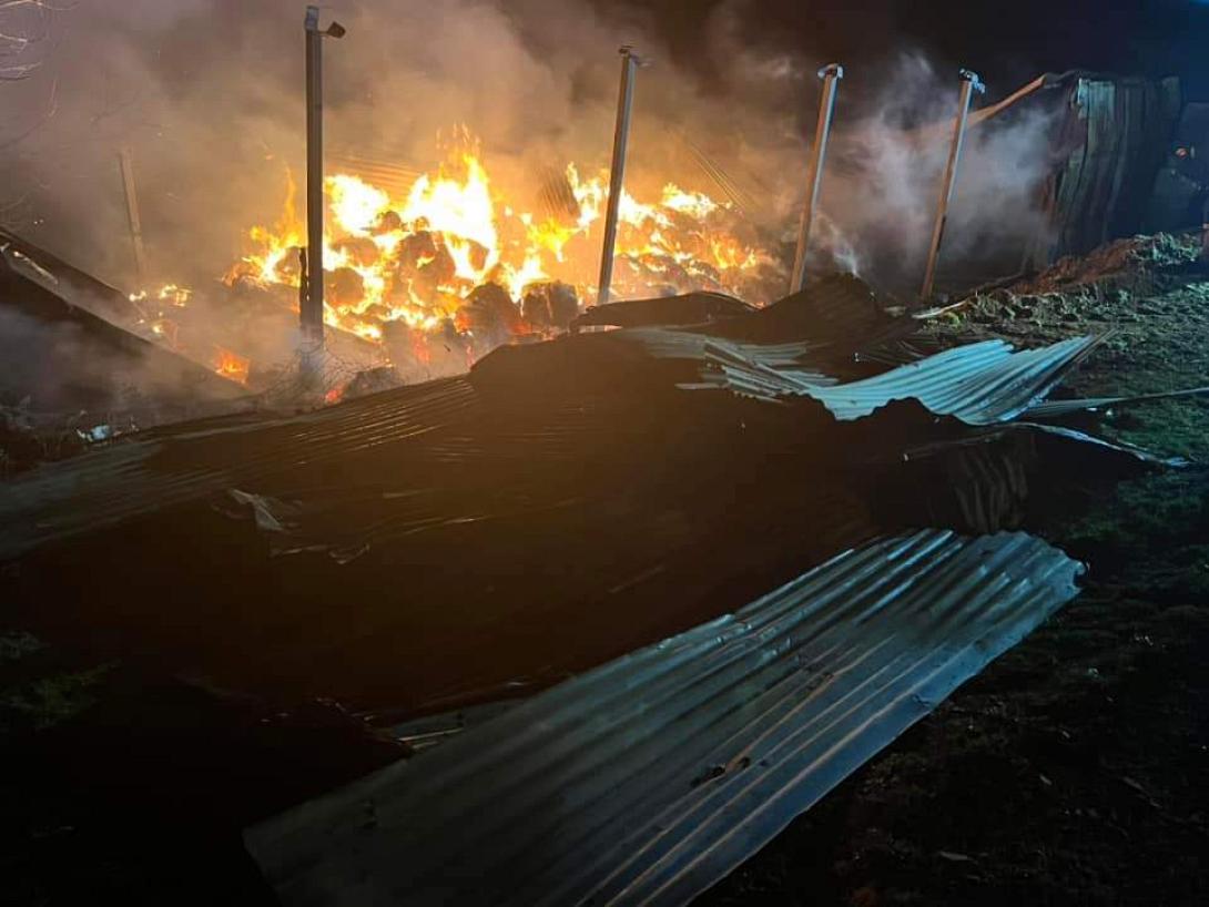 φωτια σε ποιμνισοτάσιο