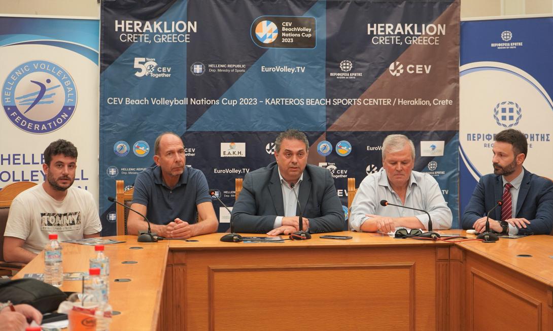 «CEV Beach Volley Nations Cup» στο Ηράκλειο