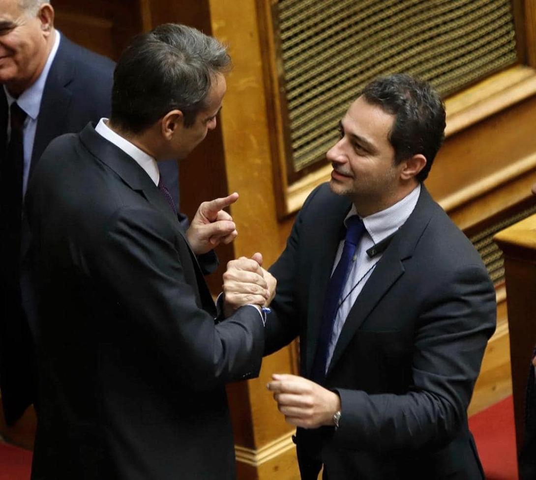 Μάξιμος Σενετάκης Κυριάκος Μητσοτάκης