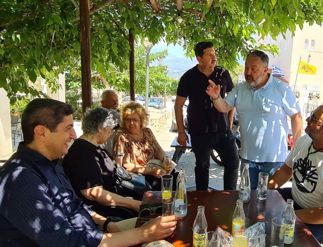 Ο Λευτέρης Αυγενάκης στις Μοίρες