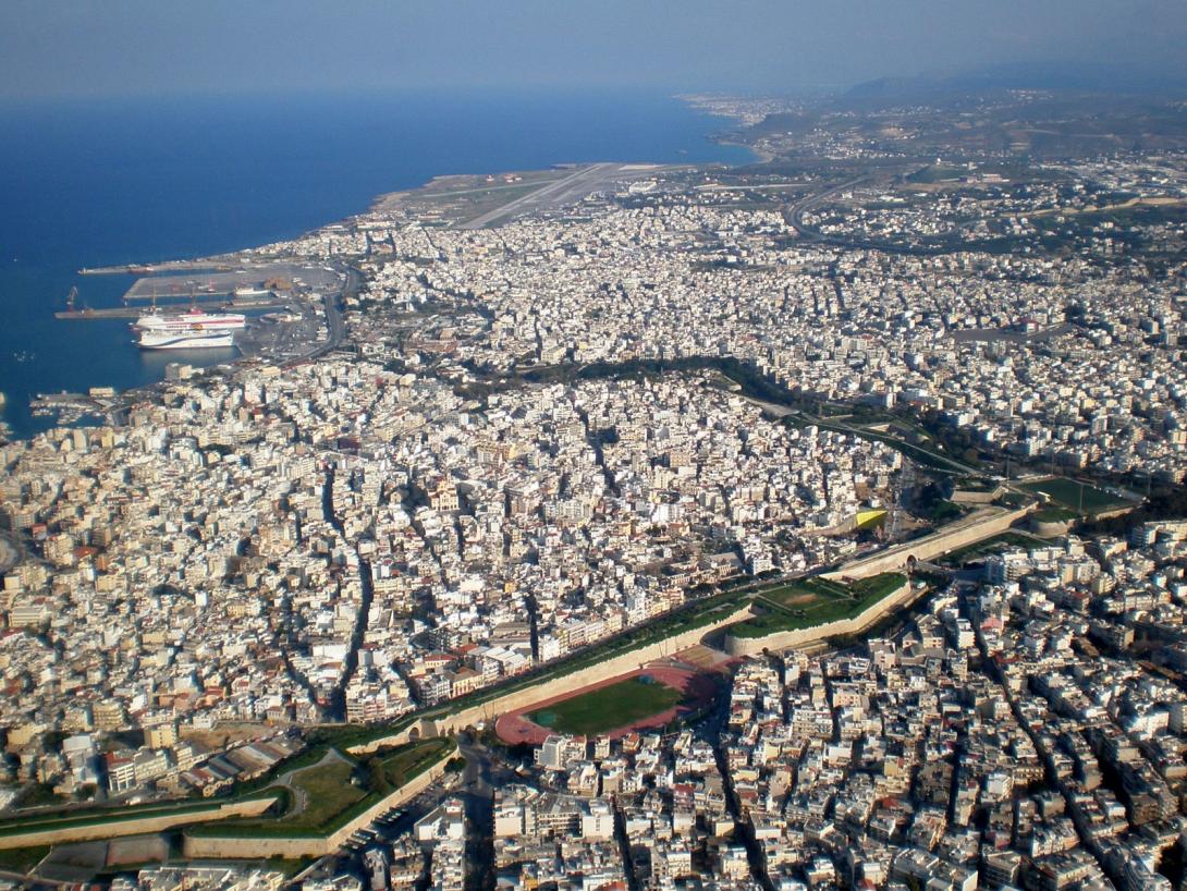 ηράκλειο από ψηλά