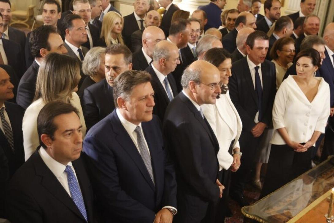 ορκωμοσια κυβερνησης