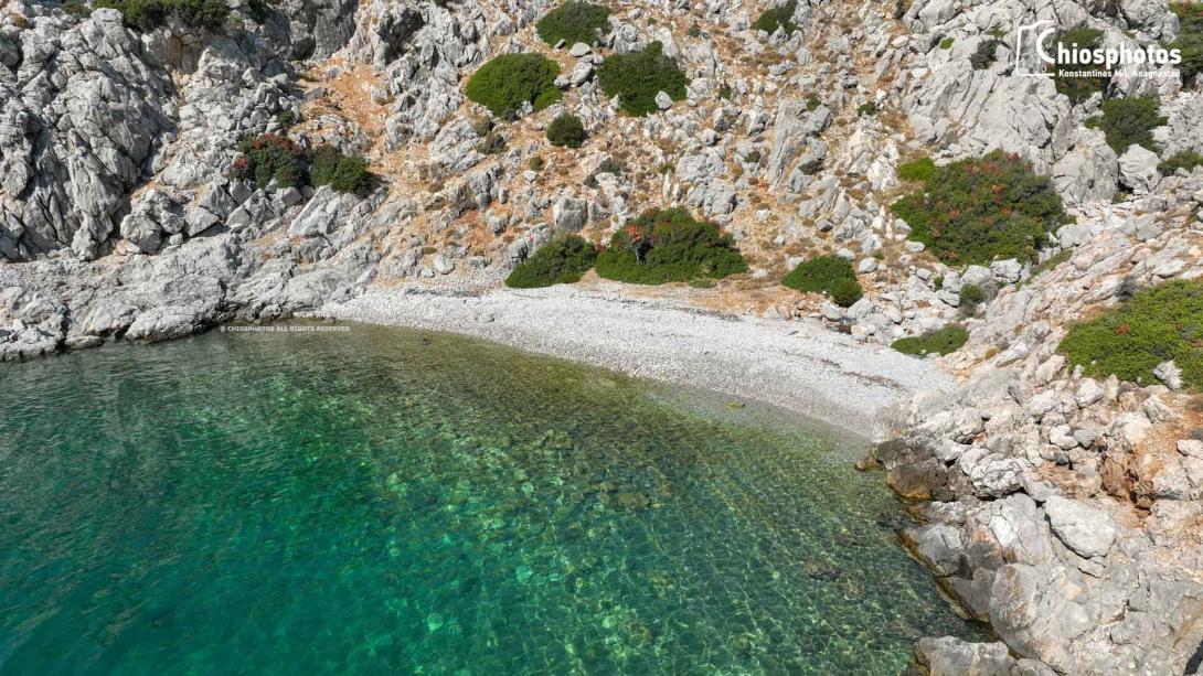 παραλια παπαδια χιος