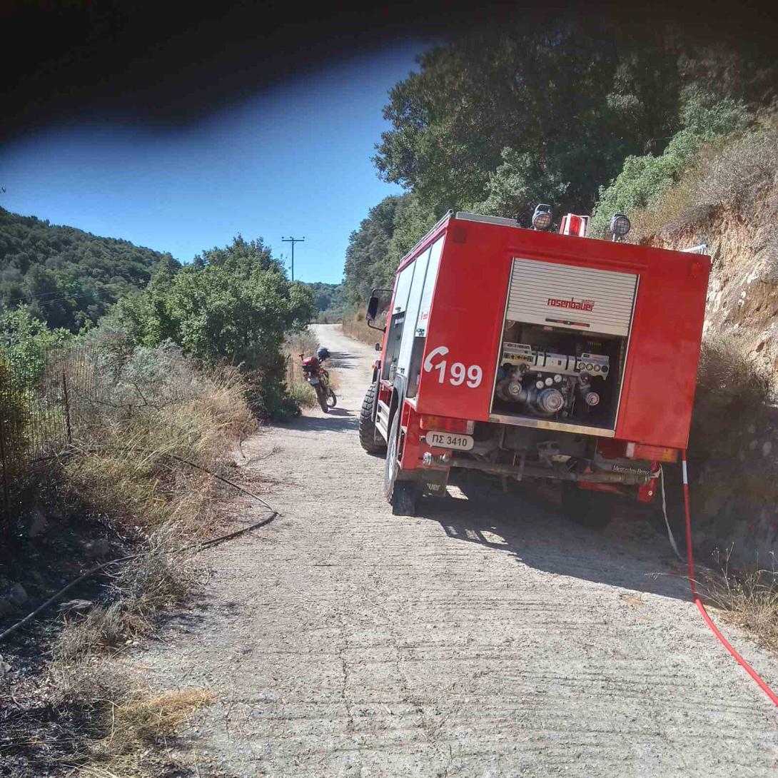 Έκαναν εργασίες και έβαλαν φωτιά