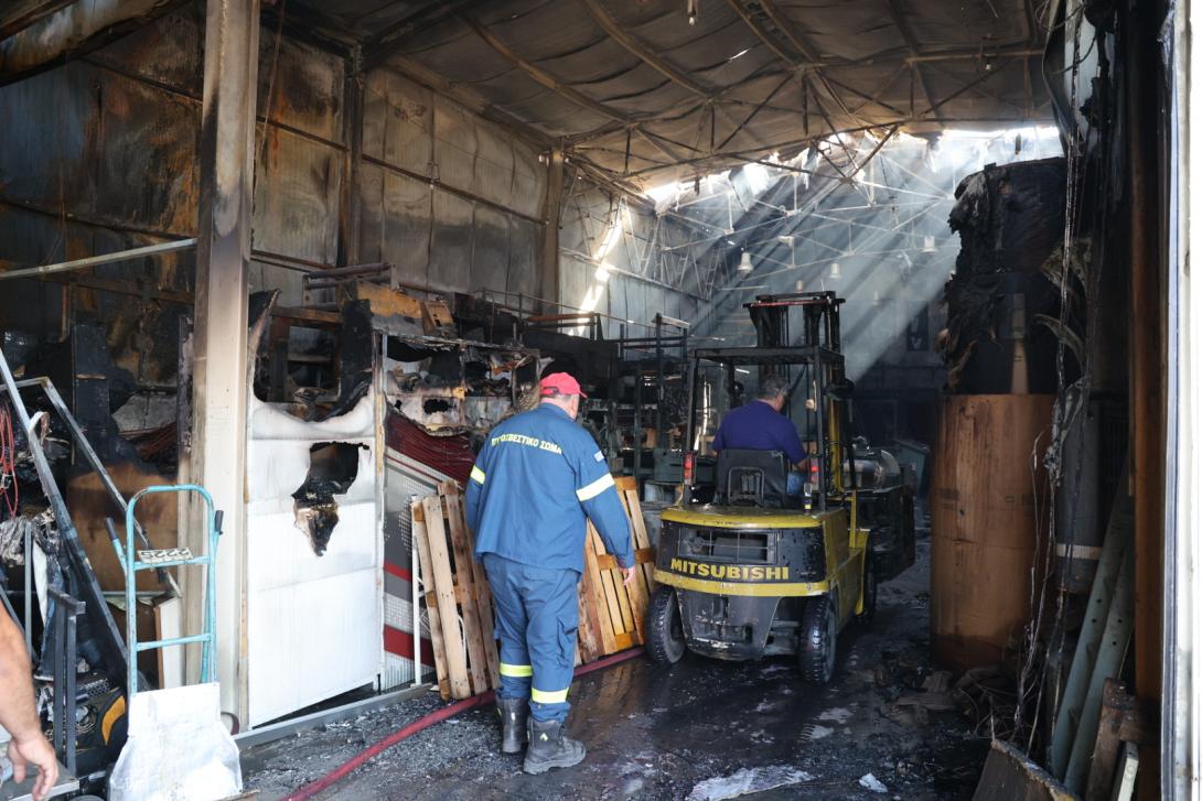 φωτια στη Νέα Κρήτη