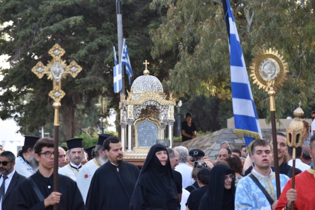 τηνος εικονα παναγιας