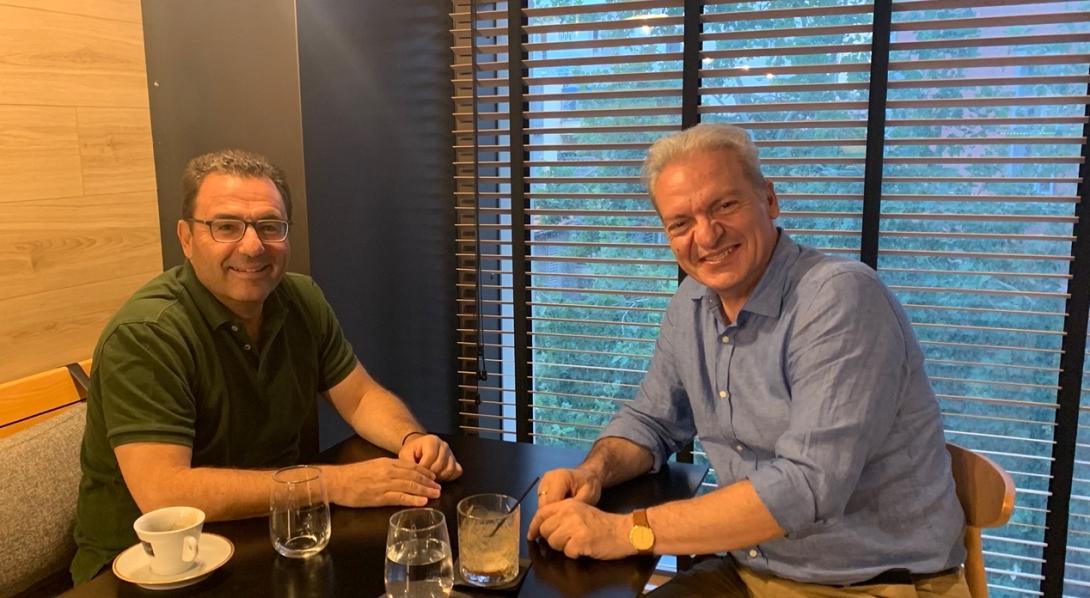 Συνάντηση Αλέξη Καλοκαιρινού με τον Διευθύνοντα Σύμβουλο του ΤΑΙΠΕΔ για το Λιμάνι του Ηρακλείου