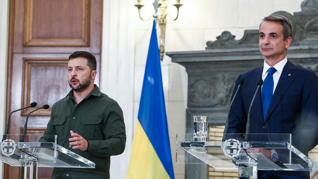 μητσοτάκης ζελένσκι