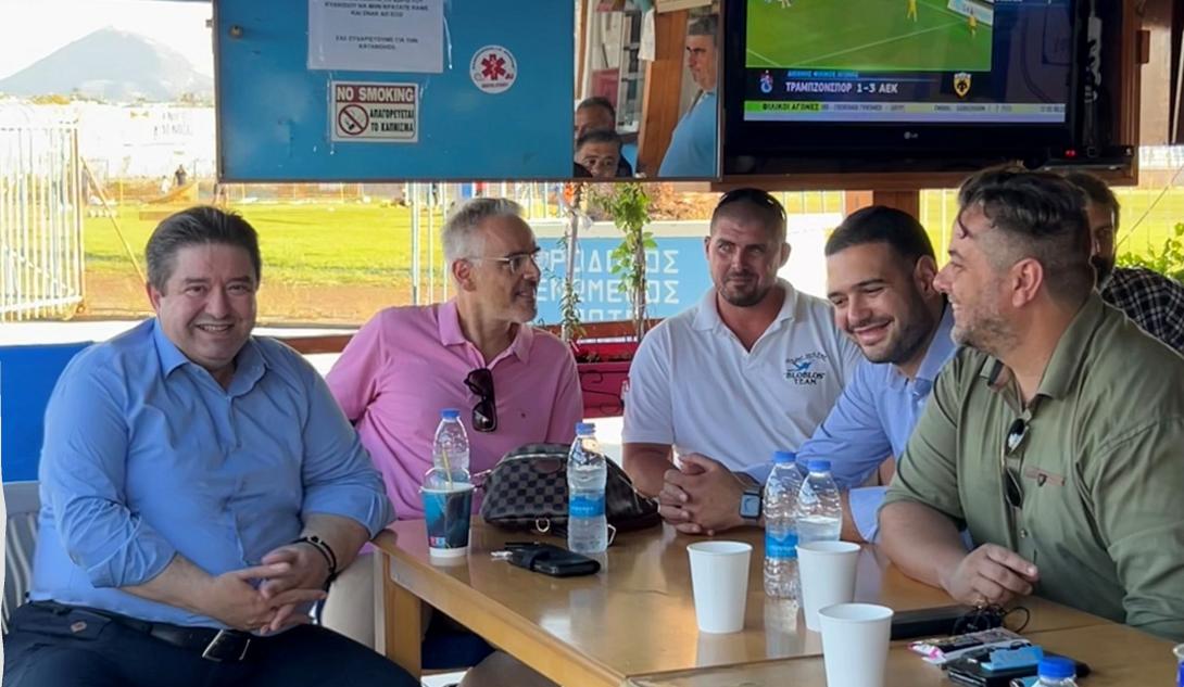 Γήπεδο Ηροδότου: Λύση στα προβλήματα με πρωτοβουλία Καραμαλάκη