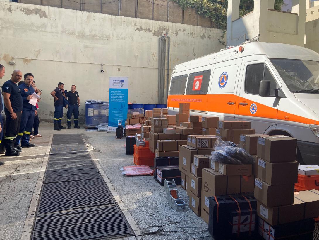 Κρήτη - πυροσβεστική: Ενίσχυση με σύγχρονο διασωστικό εξοπλισμό