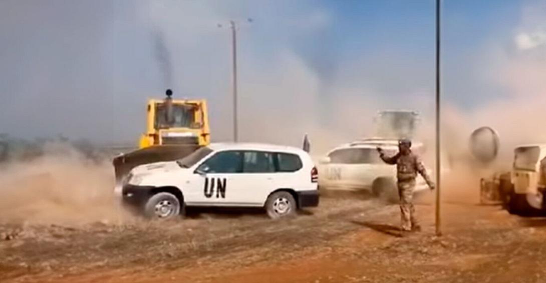 Επεισόδιο στη Νεκρή Ζώνη κατά ανδρών του ΟΗΕ