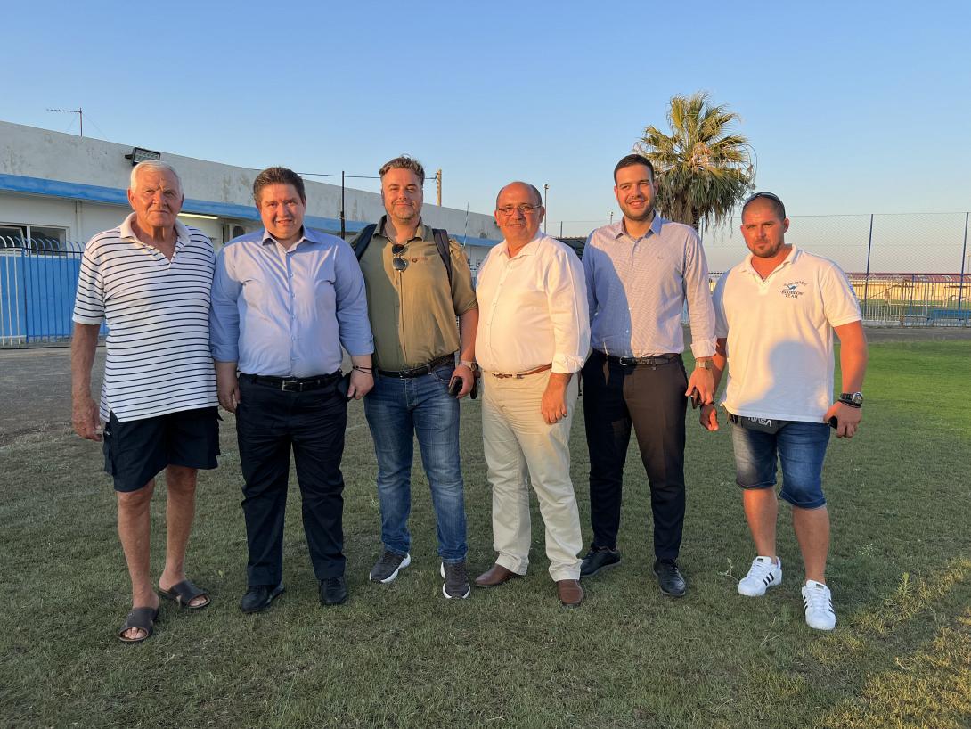 Ο αθλητισμός προτεραιότητα για τον Μιχάλη Καραμαλάκη