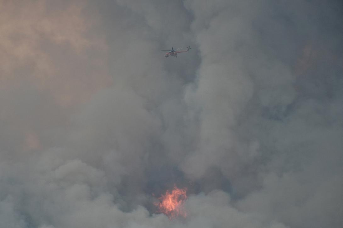 Φωτιά στην Πάρνηθα