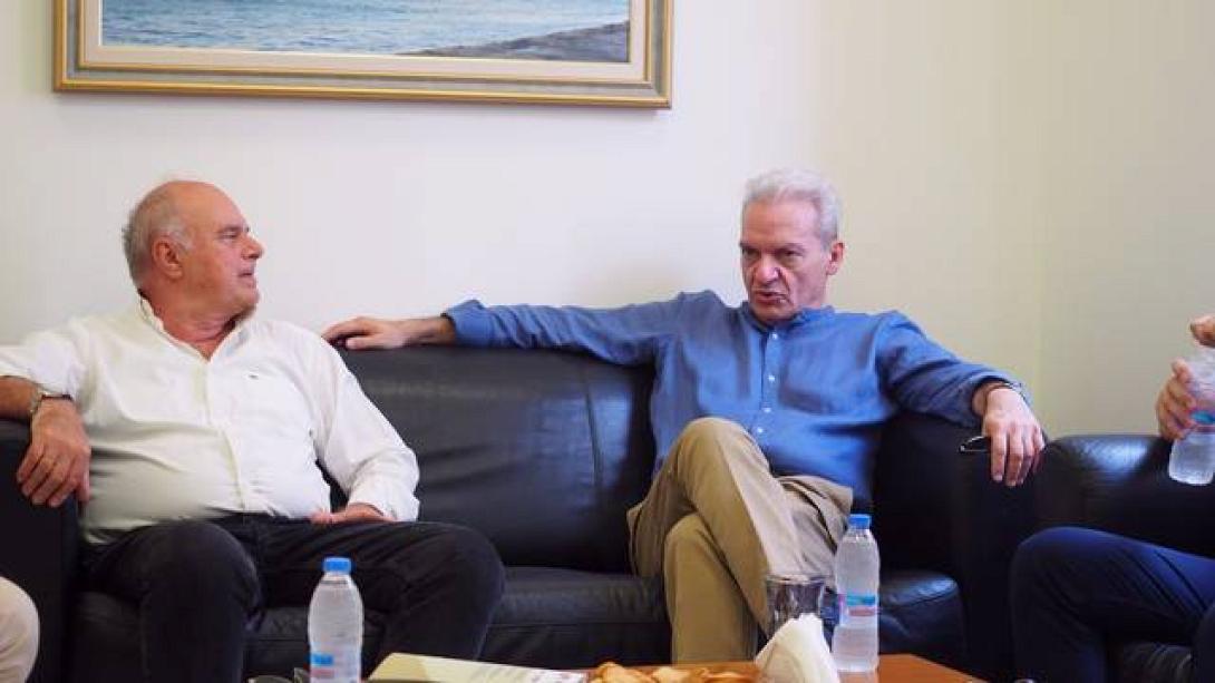 Αλέξης Καλοκαιρινός - Συνάντηση Αλιφιεράκη