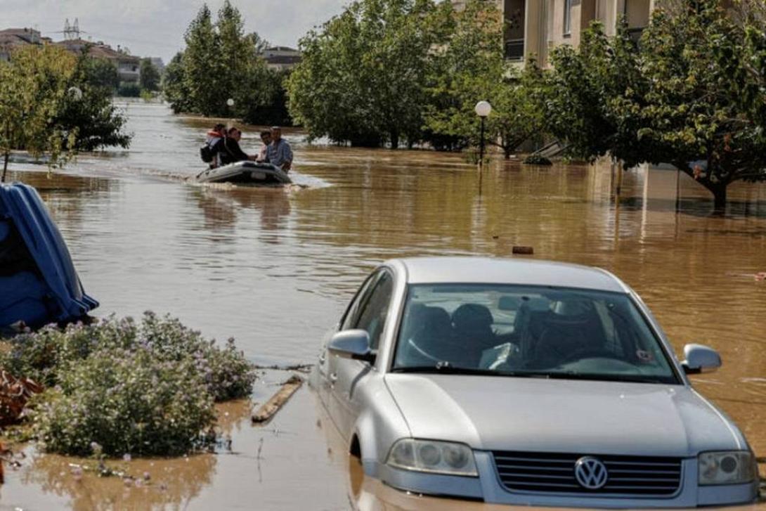 πλημμύρα Θεσσαλία 