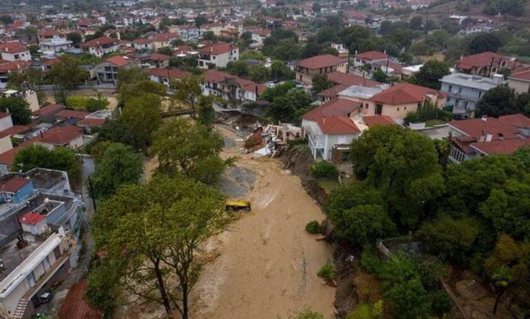 πλημμύρα Θεσσαλία 