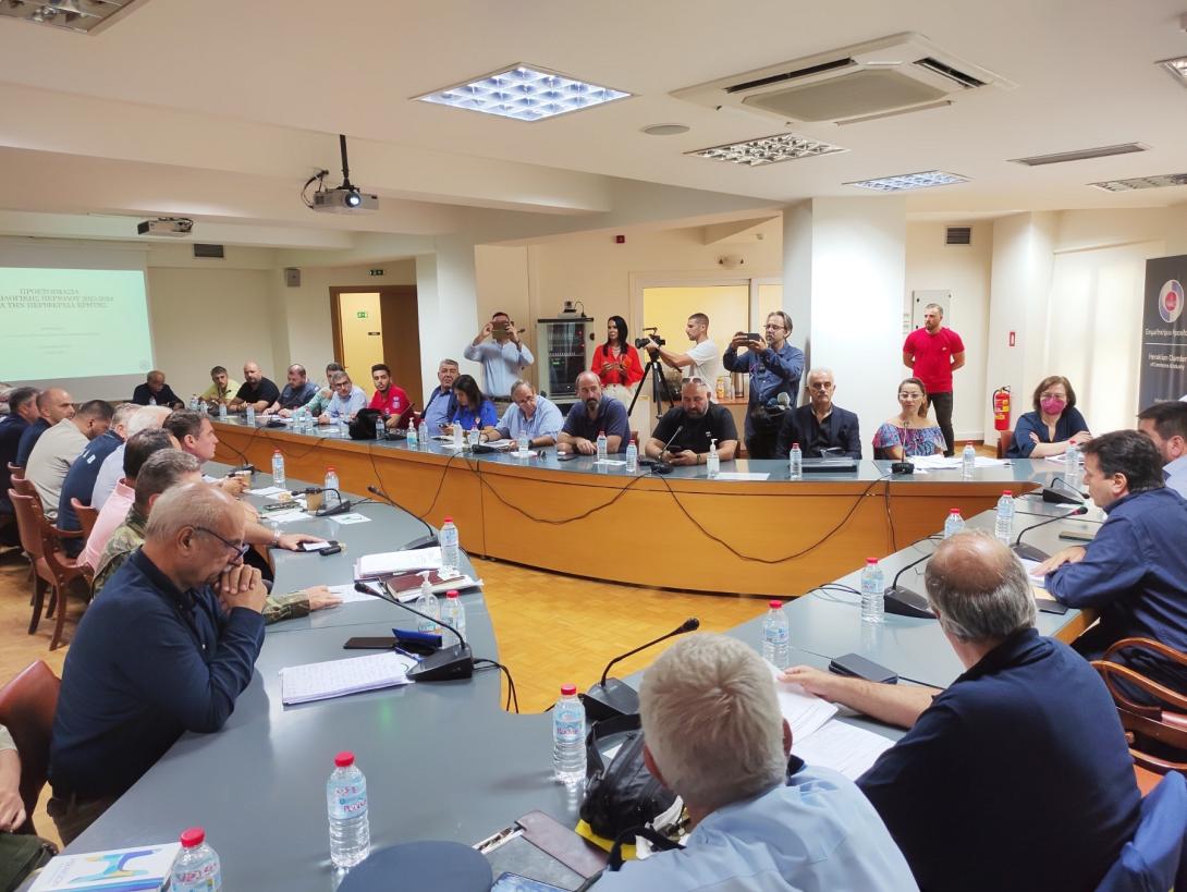Συνεδρίαση Συντονιστικού Οργάνου Πολιτικής Προστασίας ενόψει της χειμερινής περιόδου
