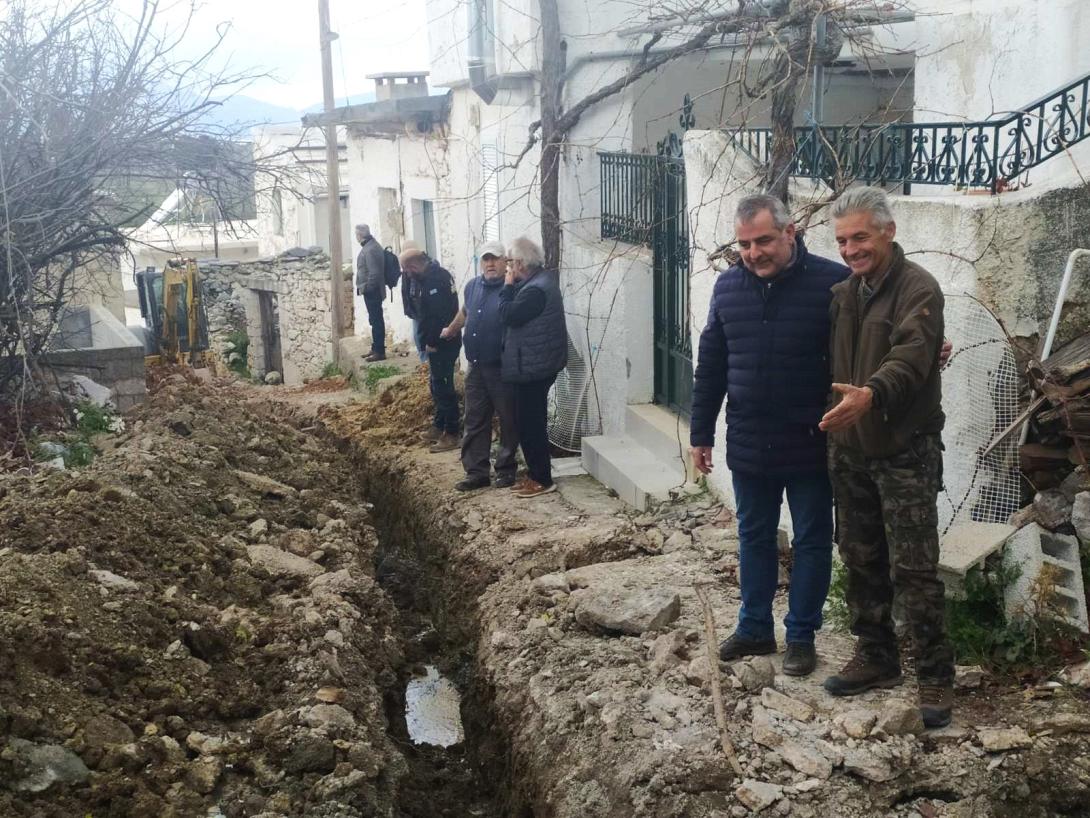Αποχέτευση στο Μέσα Λασίθι