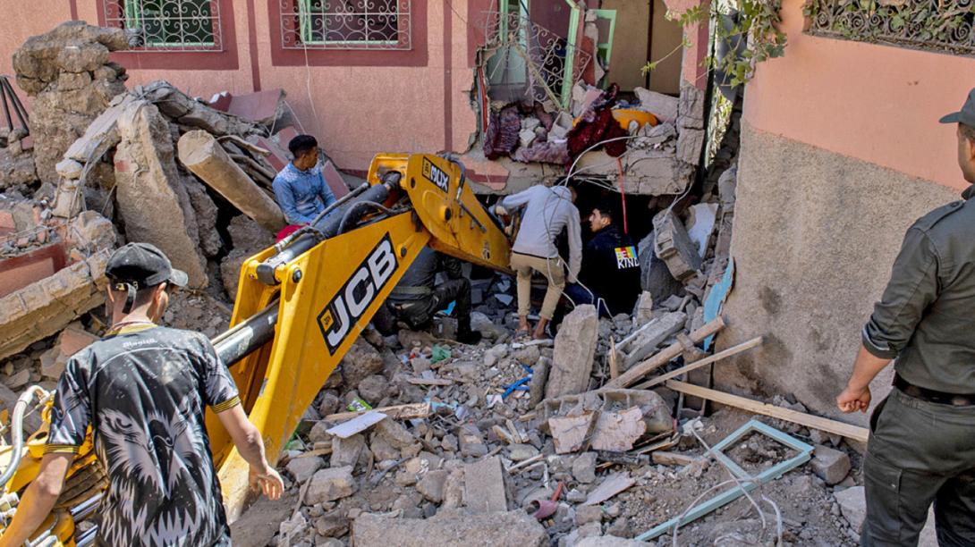 σεισμος Μαρόκο