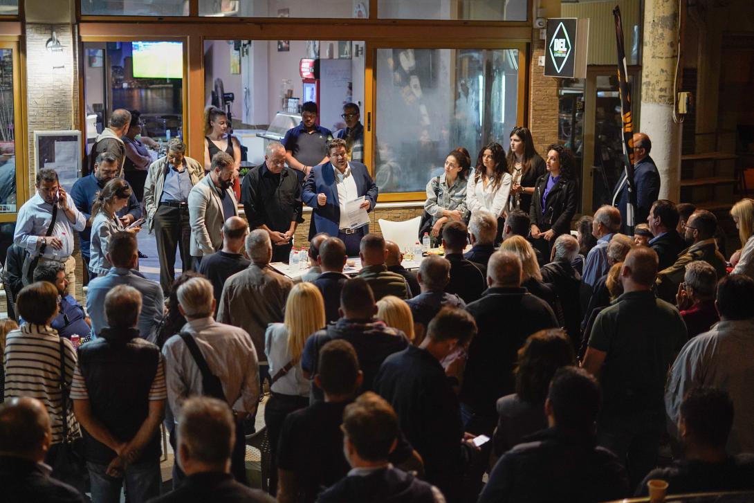 Η ενδοχώρα του Ηρακλείου στηρίζει Μιχάλη Καραμαλάκη