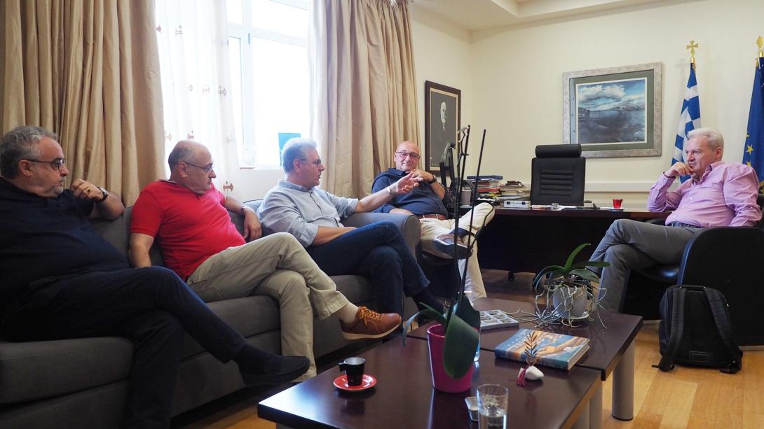 Στο Πανεπιστήμιο Κρήτης και το Ίδρυμα Τεχνολογίας και Έρευνας ο Αλέξης Καλοκαιρινός