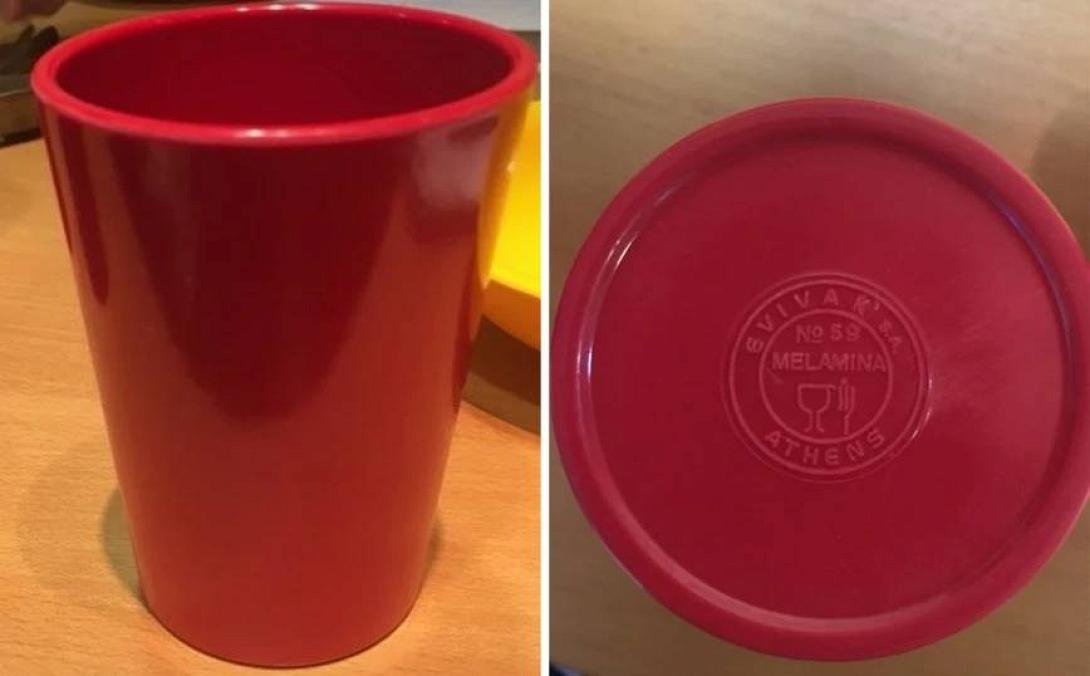 πλαστικό ποτήρι 
