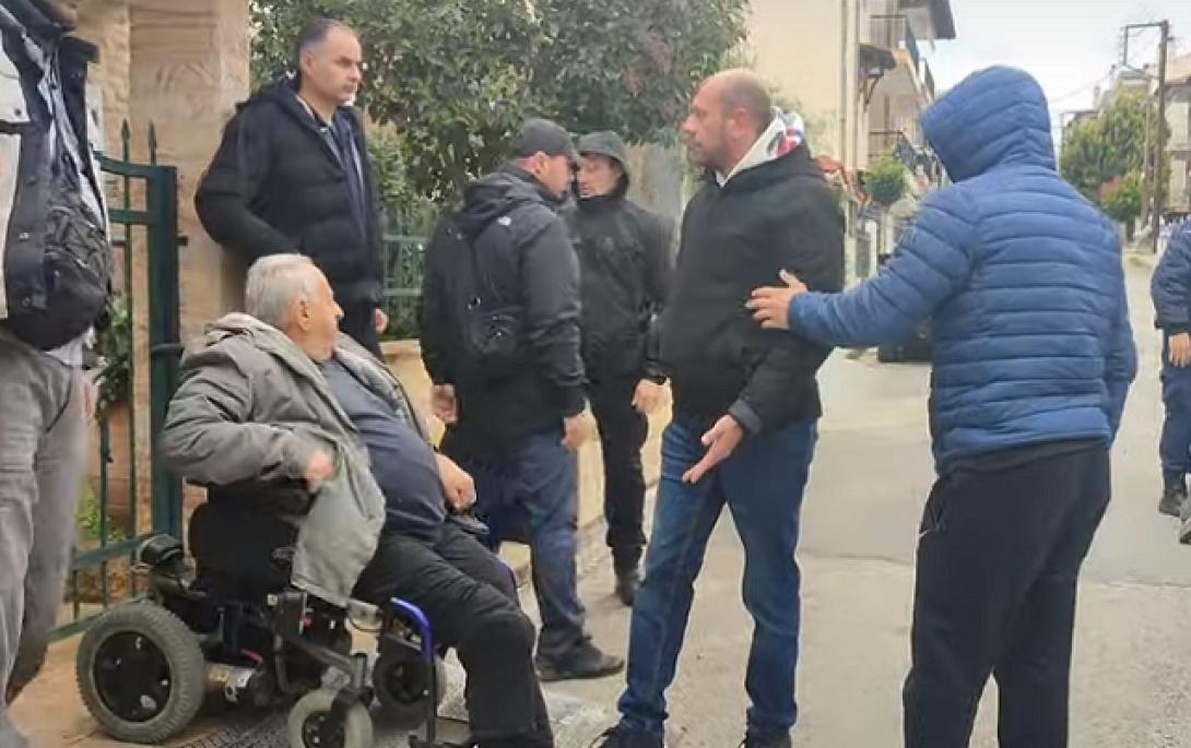 Έξωση ηλικιωμένος