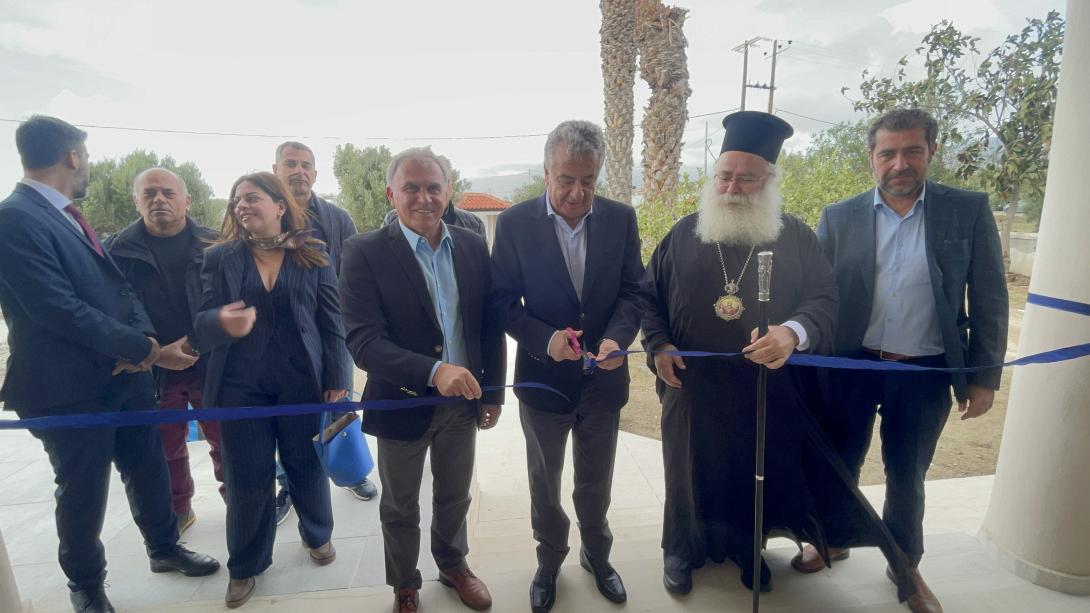 αρναουτακης - εγκαινια γηροκομείου ιεραπετρας