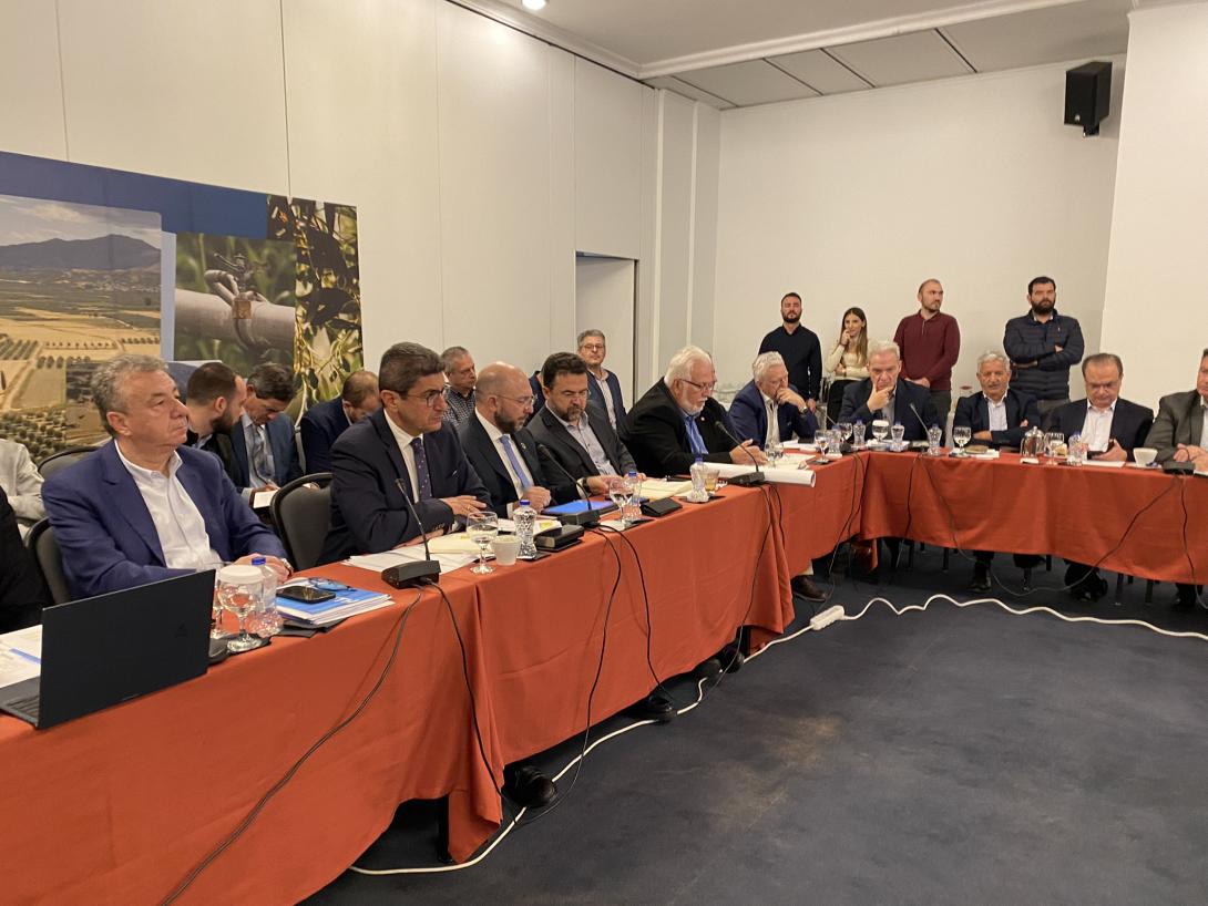 Σύσκεψη  για τη διαχείριση του νερού στην Κρήτη