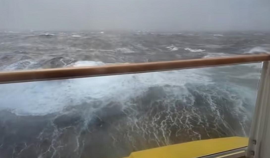 καταιγίδα κρουαζιερόπλοιο