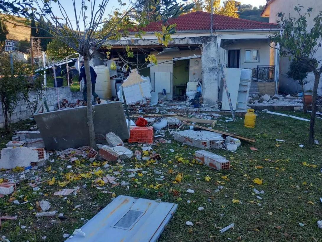 τρίκαλα έκρηξη