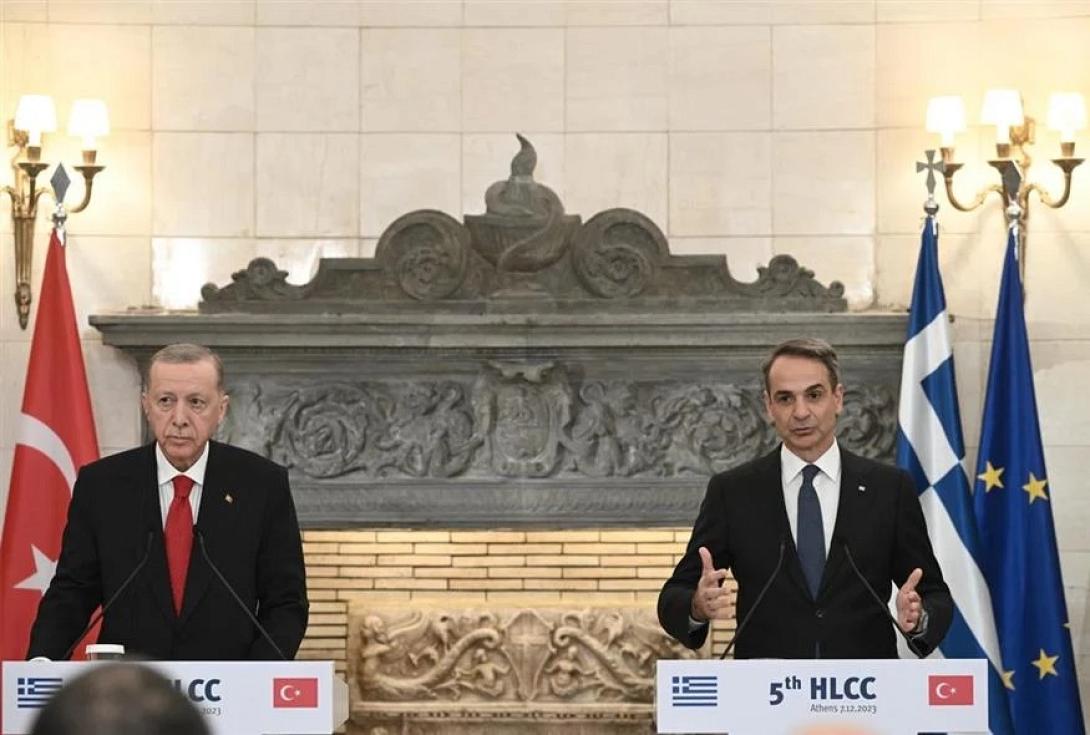 μητσοτάκης ερντογάν