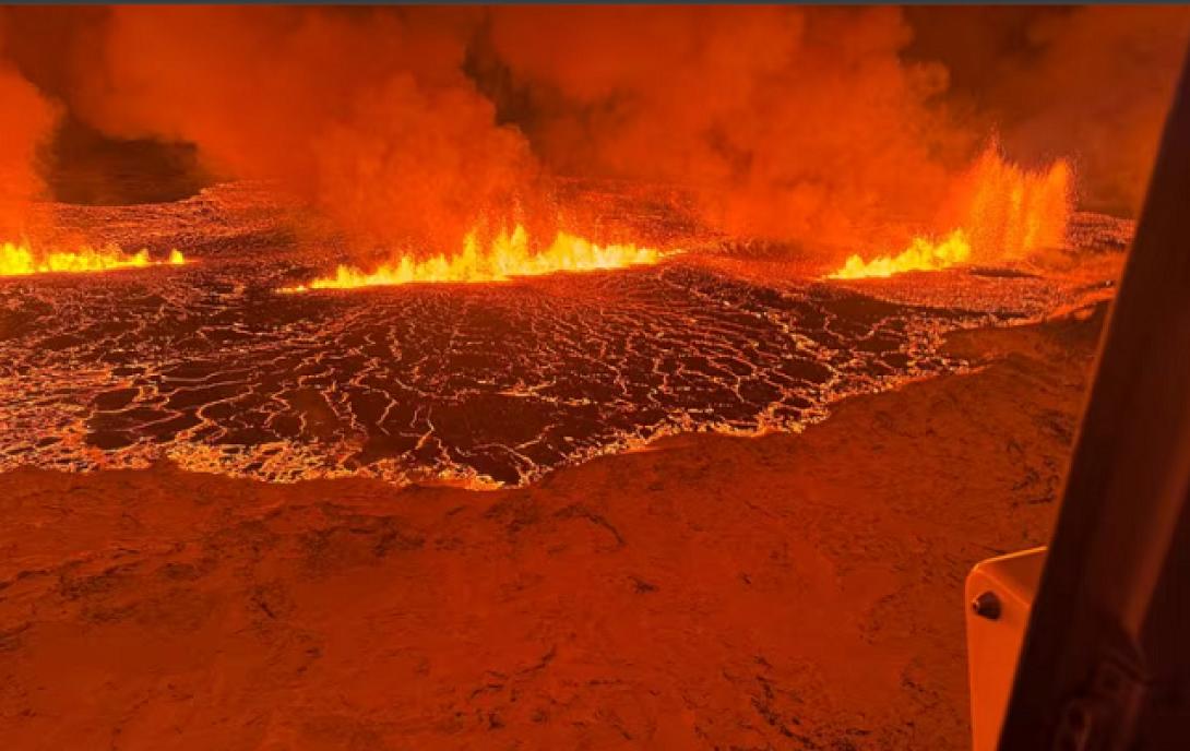 Έκρηξη Ισλανδία