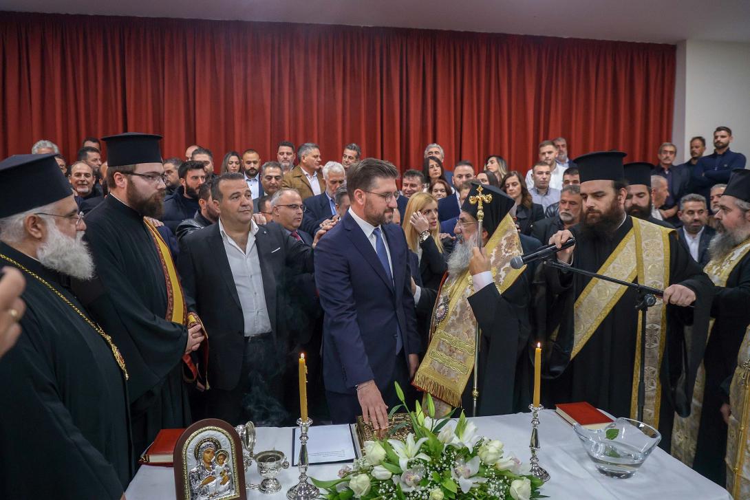 ορκωμοσια δημου μαλεβιζιου -μποκέας