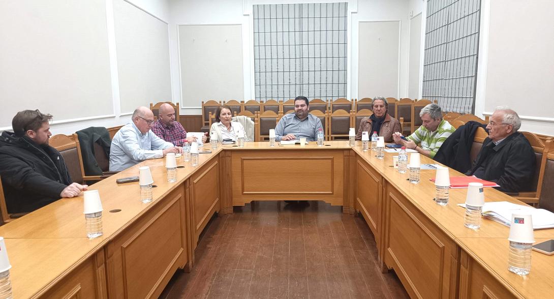 Σύσκεψη του Αντιπεριφερειάρχη Αγροτικής Οικονομίας με την διοίκηση του ΓΕΩΤΕΕ Κρήτης