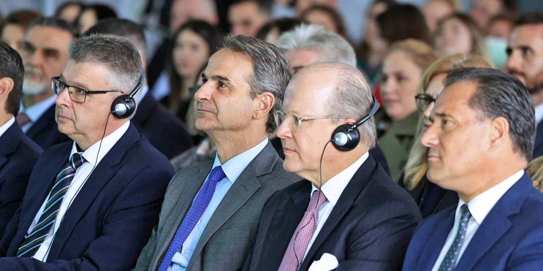 Μητσοτάκης - εγκαίνια  εργοστασίου φαρμακευτικής