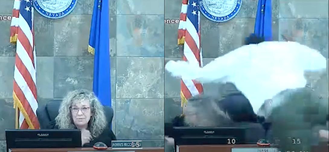 Δικαστής δέχτηκε επίθεση από τον κατηγορούμενο κατά τη διάρκεια της δίκης 