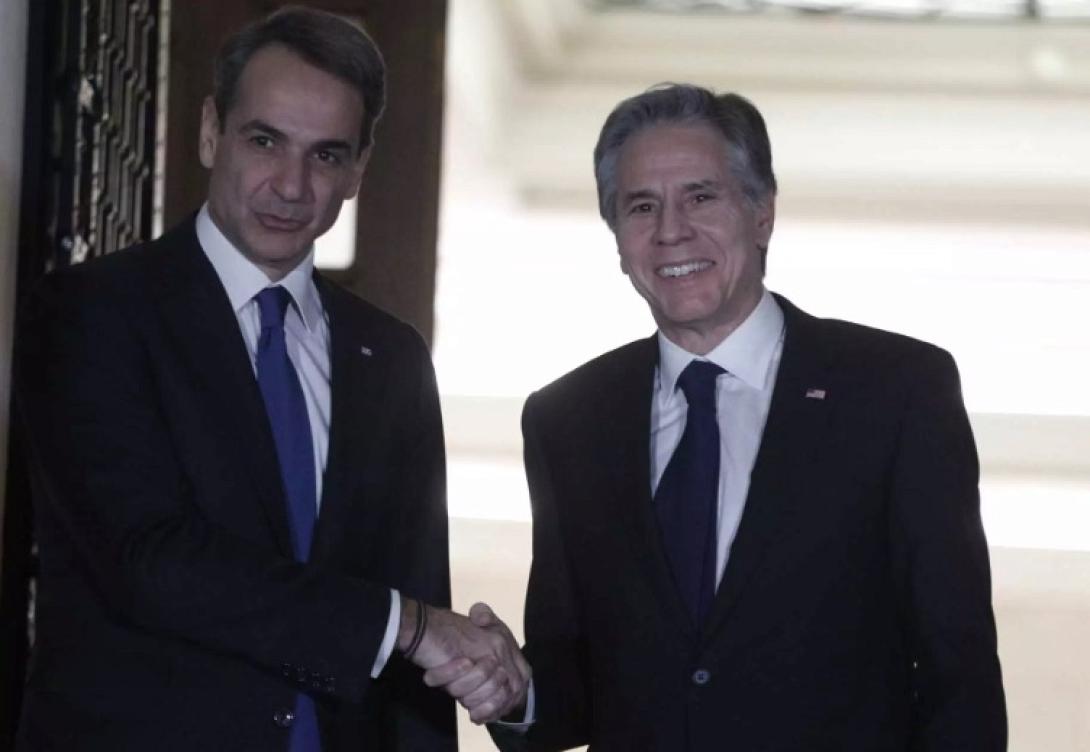 Μητσοτακης - Μπλίνγκεν