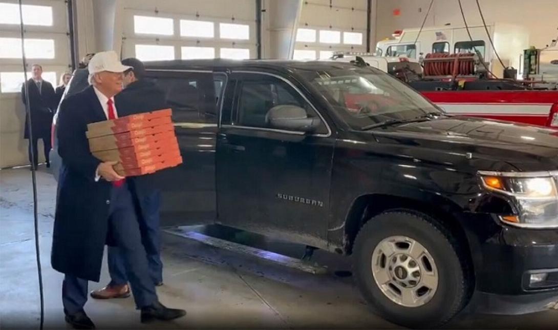 Ντόναλντ Τραμπ βάδισμα