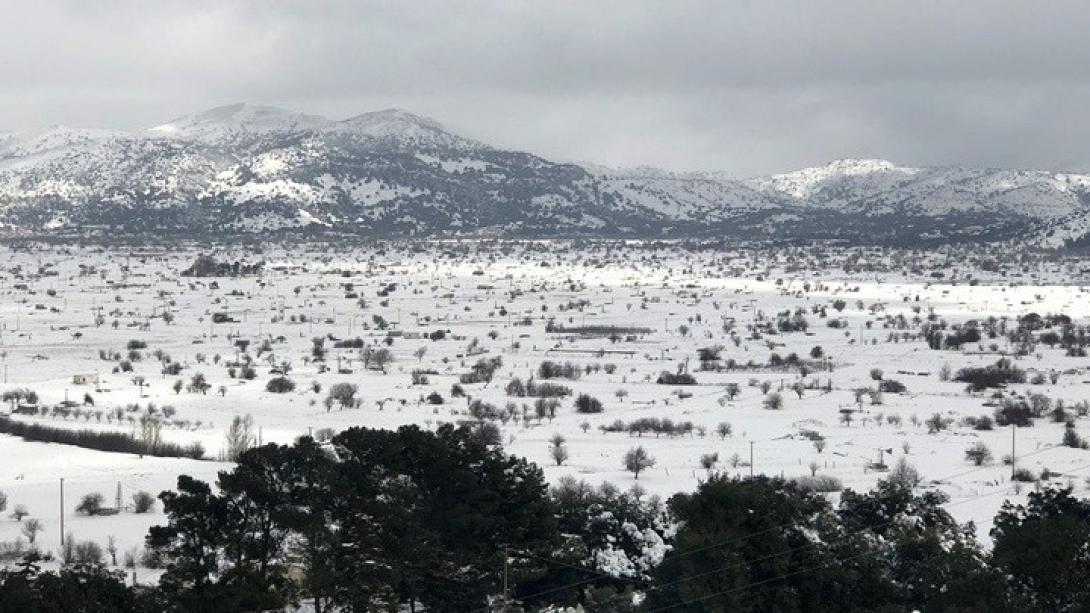 οροπεδιο λασιθιου χιονια